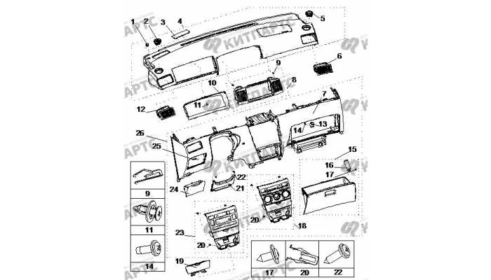 Приборная панель. Часть 2. BYD F3 (F3R)