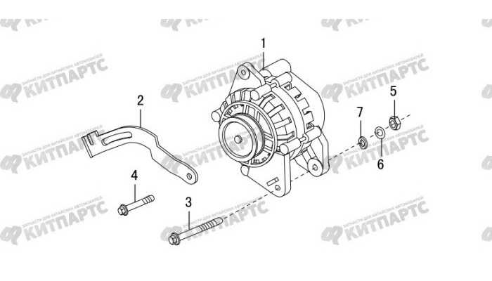 Генератор Great Wall Hover H3 New